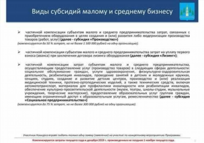 Рассмотрение заявки и получение субсидии